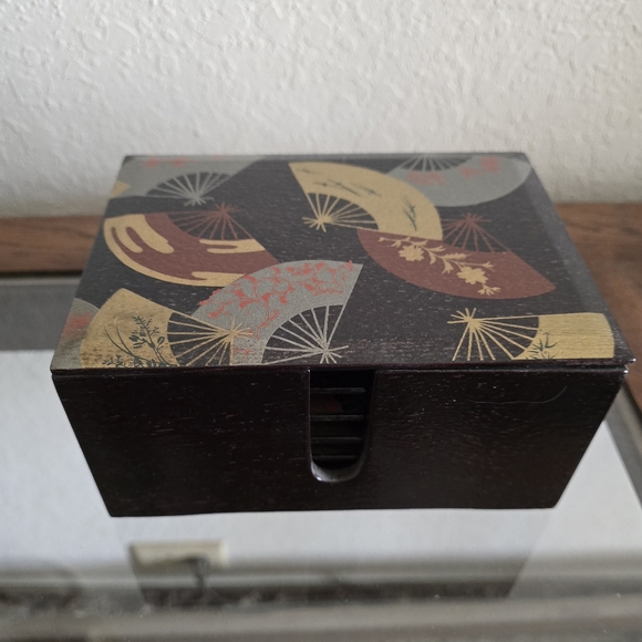 Vintage Lacquerware Japanese Sushi Plate Set - Picture 15 of 15